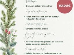 Menú de nochevieja 2025